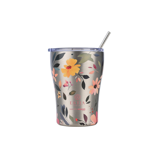 Estia Coffee Mug Save The Aegean Ποτήρι Θερμός με Καλαμάκι Series 3 - 350ml