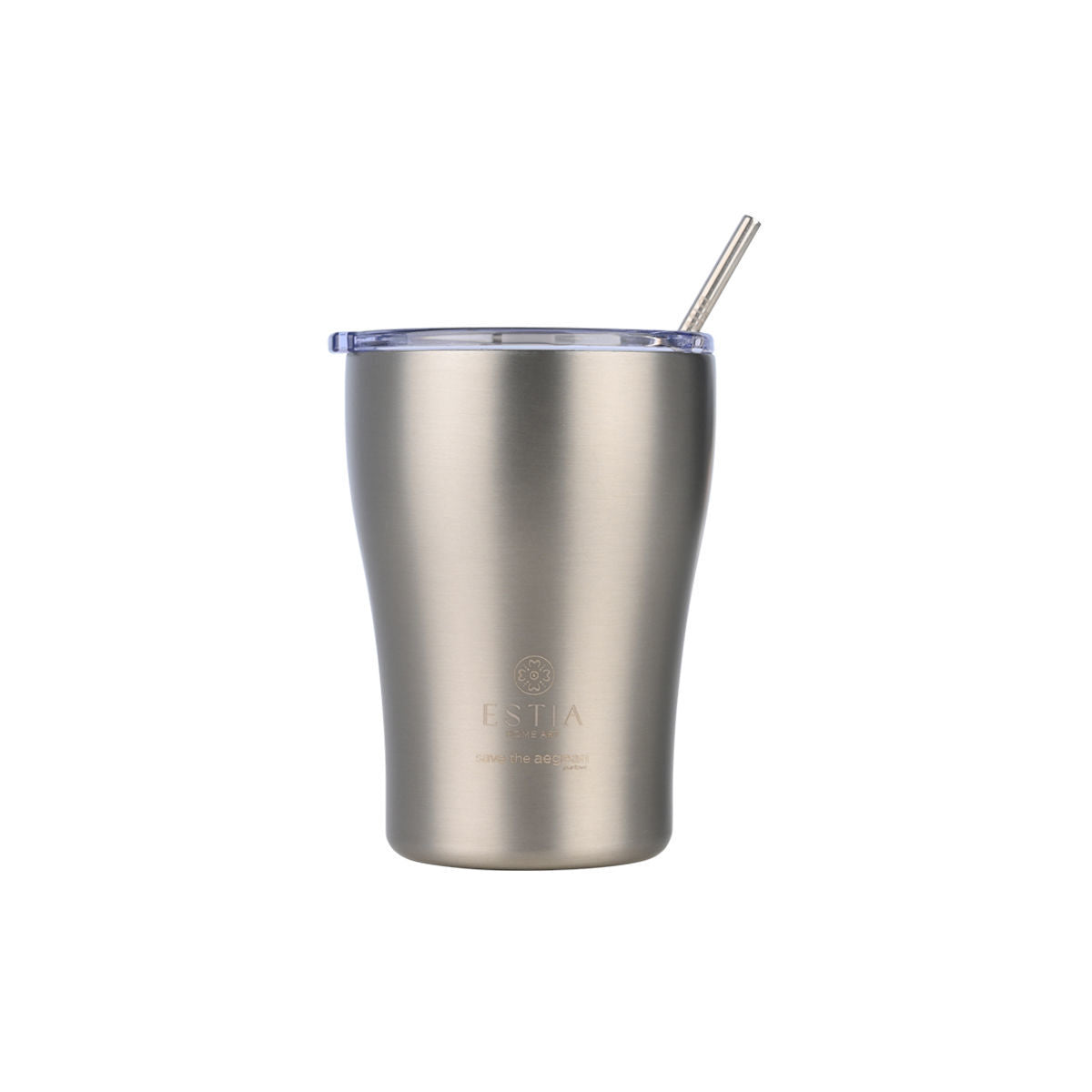 Estia Coffee Mug Save The Aegean Ποτήρι Θερμός με Καλαμάκι Series 3 - 350ml