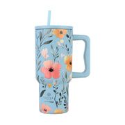Estia Straw Tumbler XL Save The Aegean Ποτήρι Θερμός με Καλαμάκι Series 3 - 900ml