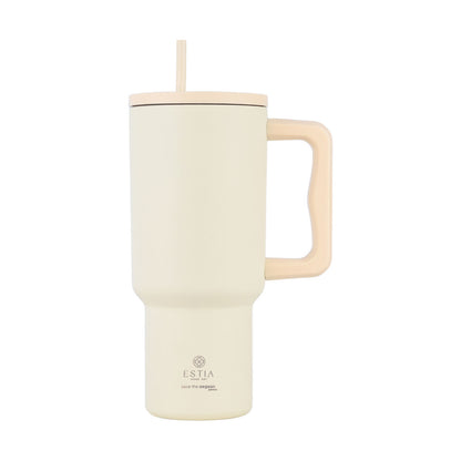 Estia Straw Tumbler XL Save The Aegean Ποτήρι Θερμός με Καλαμάκι Series 3 - 900ml