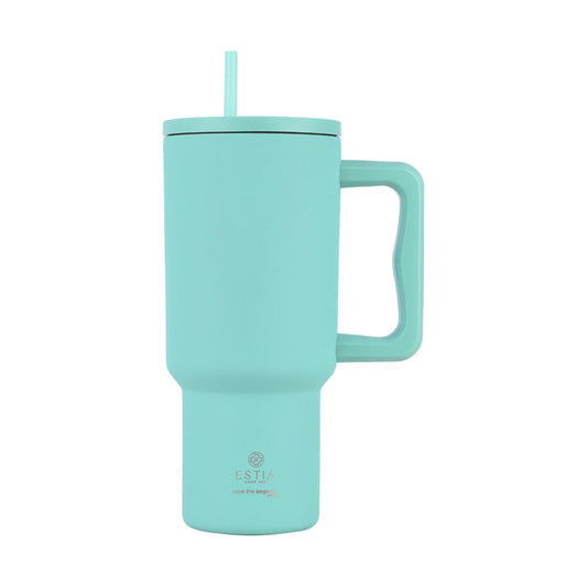 Estia Straw Tumbler XL Save The Aegean Ποτήρι Θερμός με Καλαμάκι Series 3 - 900ml