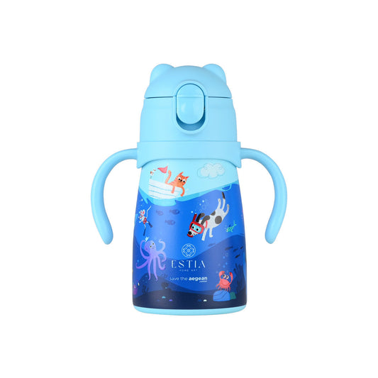 Estia Θερμός Παιδικό Bubble Bottle Save The Aegean - 300ml