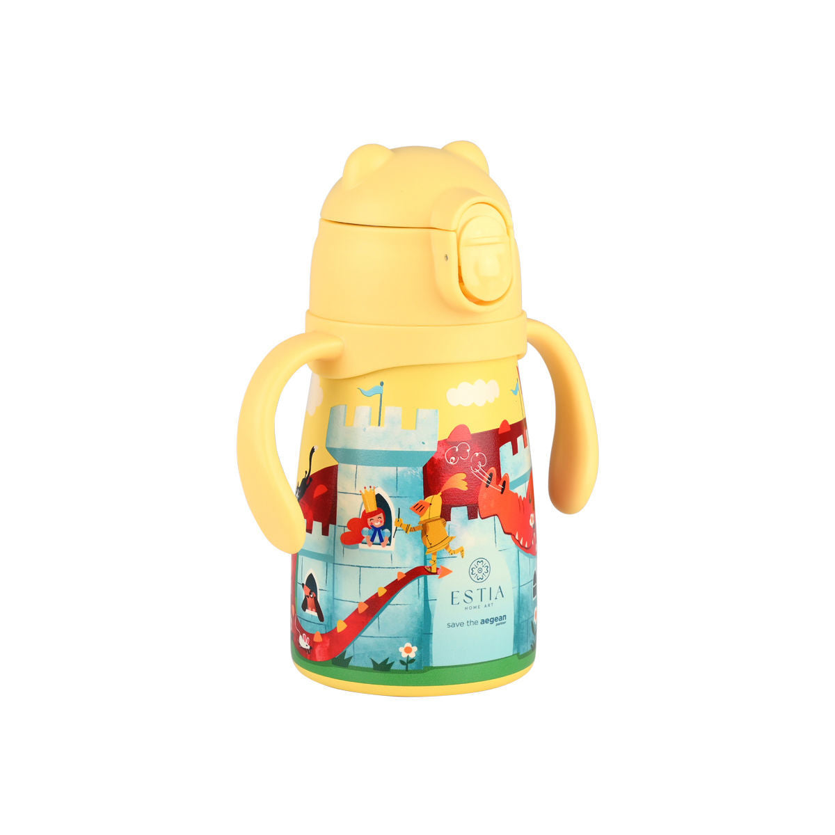Estia Θερμός Παιδικό Bubble Bottle Save The Aegean - 300ml