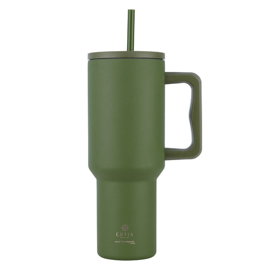 Estia Straw Tumbler XL Save The Aegean Ποτήρι Θερμός με Καλαμάκι Series 3 - 1200ml