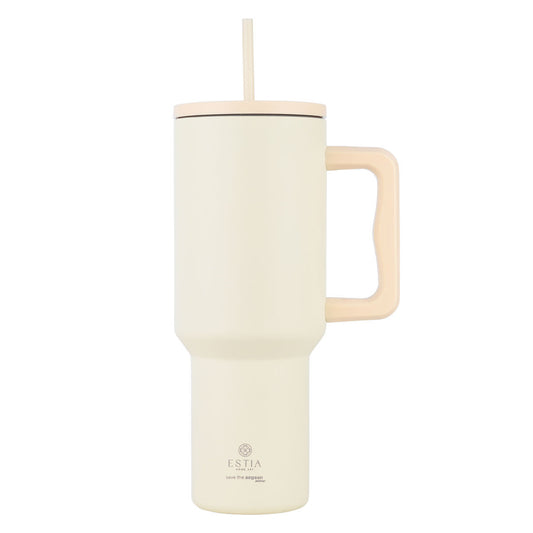 Estia Straw Tumbler XL Save The Aegean Ποτήρι Θερμός με Καλαμάκι Series 3 - 1200ml