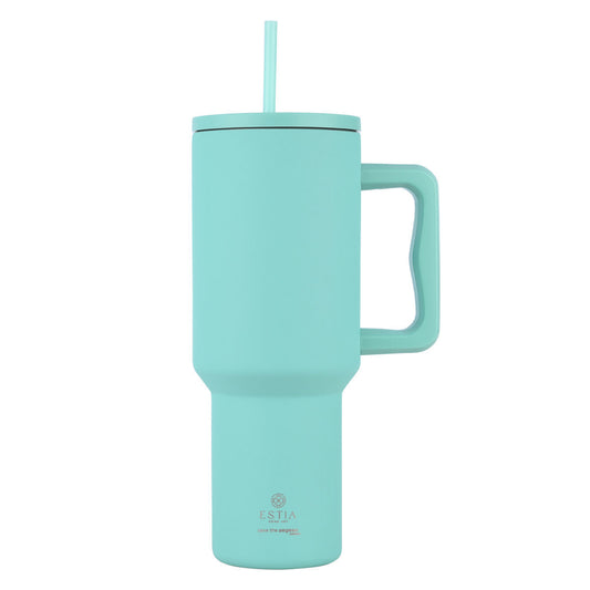 Estia Straw Tumbler XL Save The Aegean Ποτήρι Θερμός με Καλαμάκι Series 3 - 1200ml