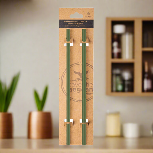 Estia Ανταλλακτικό Καλαμάκι Straw Tumbler XL Series 3 900ml - 2τμχ