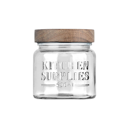 Estia Δοχείο Αποθήκευσης Allure Γυάλινο 500ml 10x10x11cm