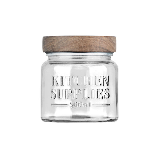 Estia Δοχείο Αποθήκευσης Allure Γυάλινο 500ml 10x10x11cm