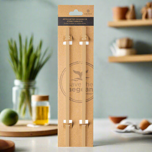 Estia Ανταλλακτικό Καλαμάκι Straw Tumbler XL Series 3 900ml - 2τμχ
