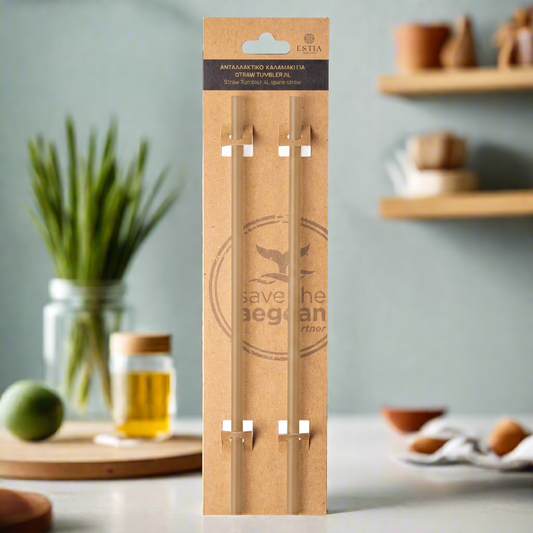 Estia Ανταλλακτικό Καλαμάκι Straw Tumbler XL Series 3 900ml - 2τμχ