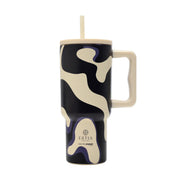 Estia Straw Tumbler XL Save The Aegean Ποτήρι Θερμός με Καλαμάκι Series 3 - 900ml