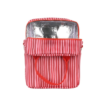Combo Estia Straw Tumbler XL 900ml & Cover & Lunchbag Viva Stripe