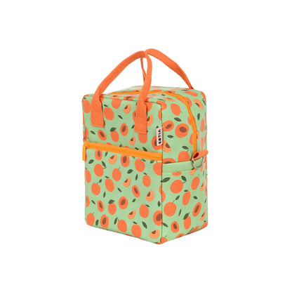 Combo Estia Straw Tumbler XL 900ml & Cover & Lunchbag Peach Garden