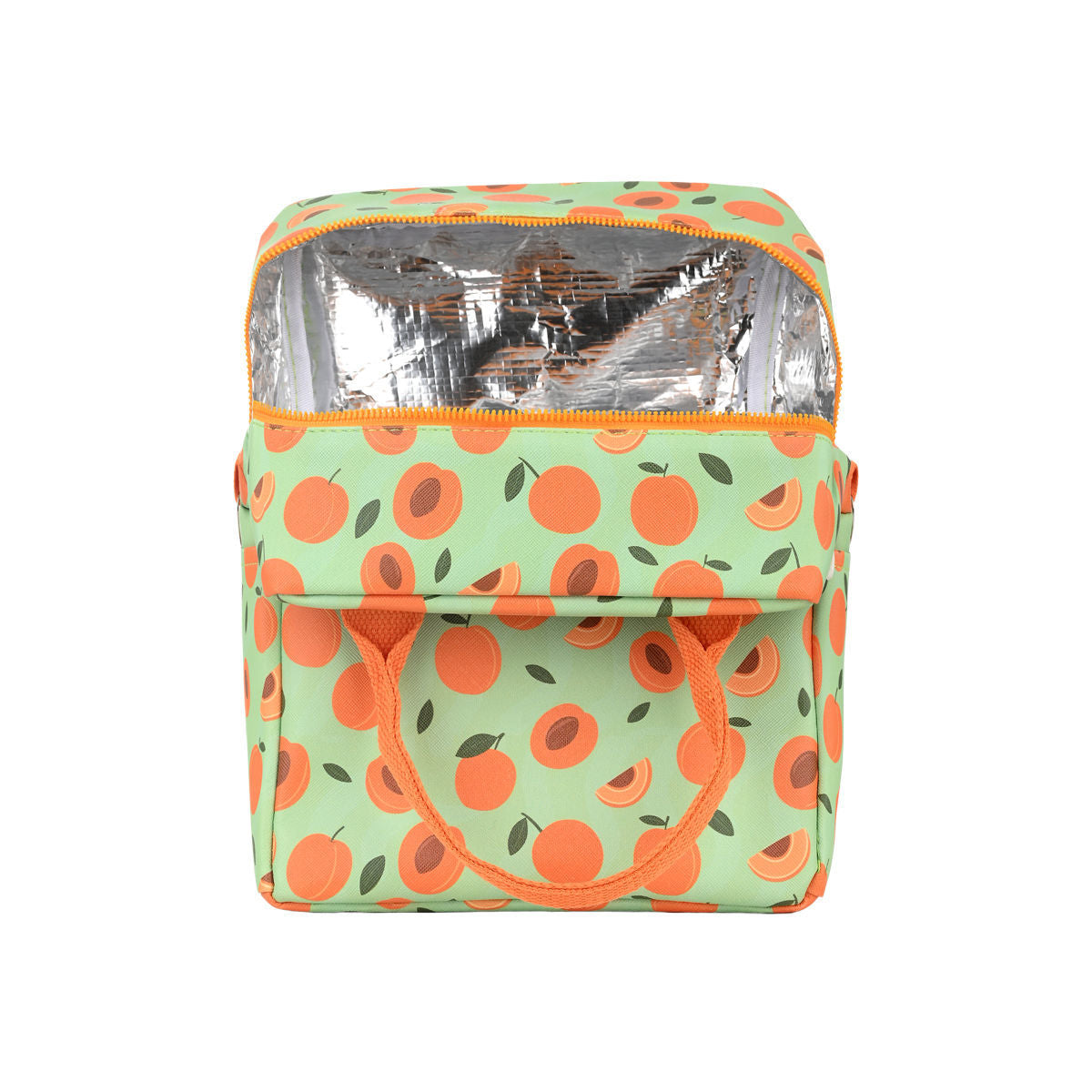 Combo Estia Straw Tumbler XL 900ml & Cover & Lunchbag Peach Garden