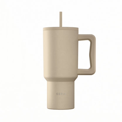 Estia Straw Tumbler XL Save The Aegean Ποτήρι Θερμός με Καλαμάκι Series 4 - 900ml