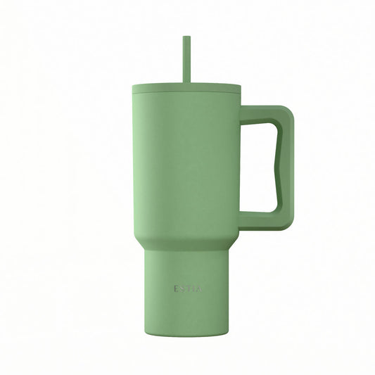 Estia Straw Tumbler XL Save The Aegean Ποτήρι Θερμός με Καλαμάκι Series 4 - 900ml