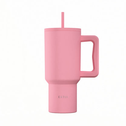 Estia Straw Tumbler XL Save The Aegean Ποτήρι Θερμός με Καλαμάκι Series 4 - 900ml