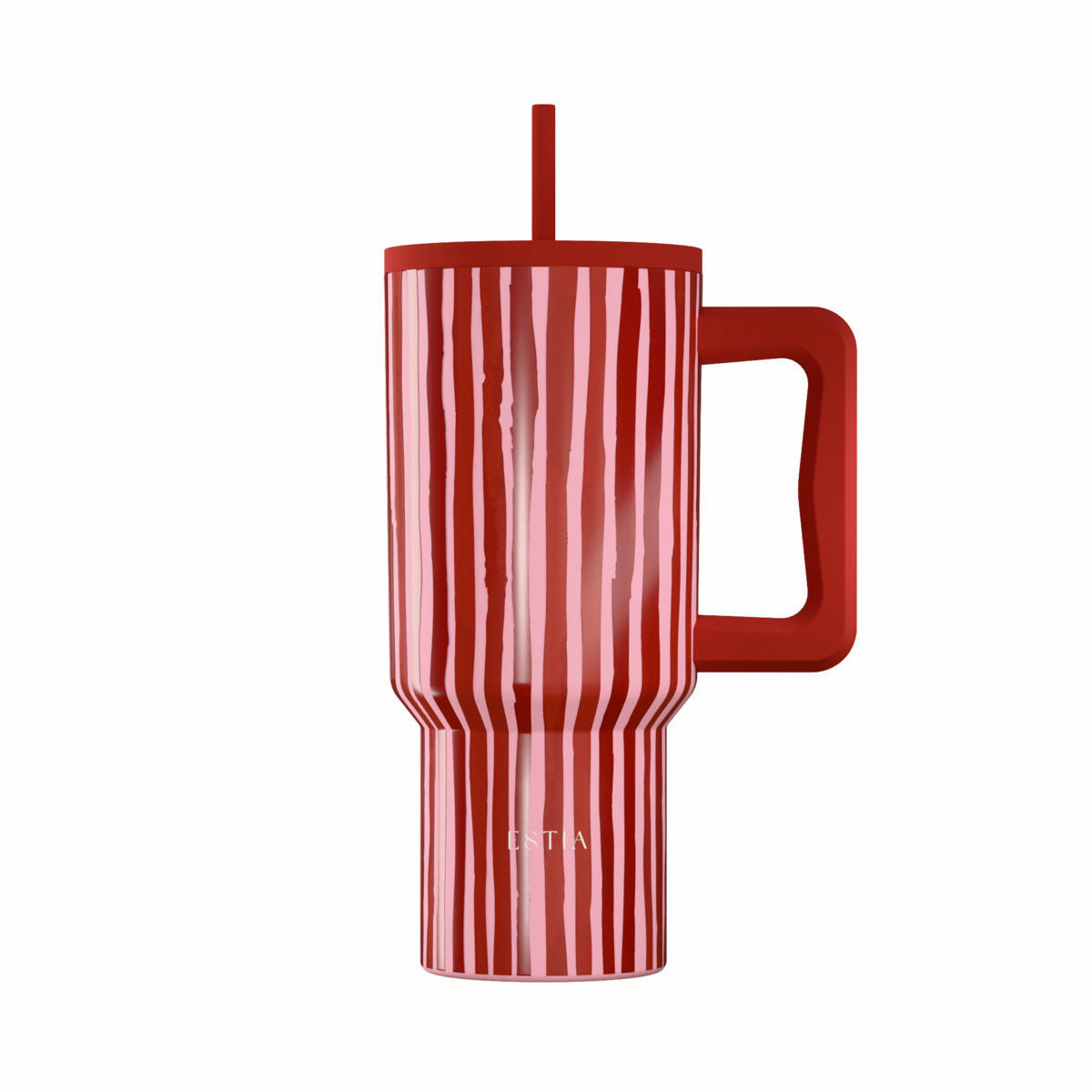 Estia Straw Tumbler XL Save The Aegean Ποτήρι Θερμός με Καλαμάκι Series 4 - 900ml