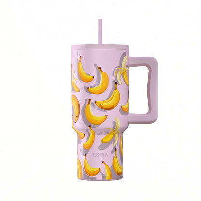 Estia Straw Tumbler XL Save The Aegean Ποτήρι Θερμός με Καλαμάκι Series 4 - 900ml