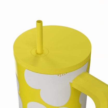 Estia Straw Tumbler XL Save The Aegean Ποτήρι Θερμός με Καλαμάκι Series 4 - 900ml
