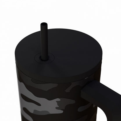 Estia Straw Tumbler XL Save The Aegean Ποτήρι Θερμός με Καλαμάκι Series 4 - 900ml