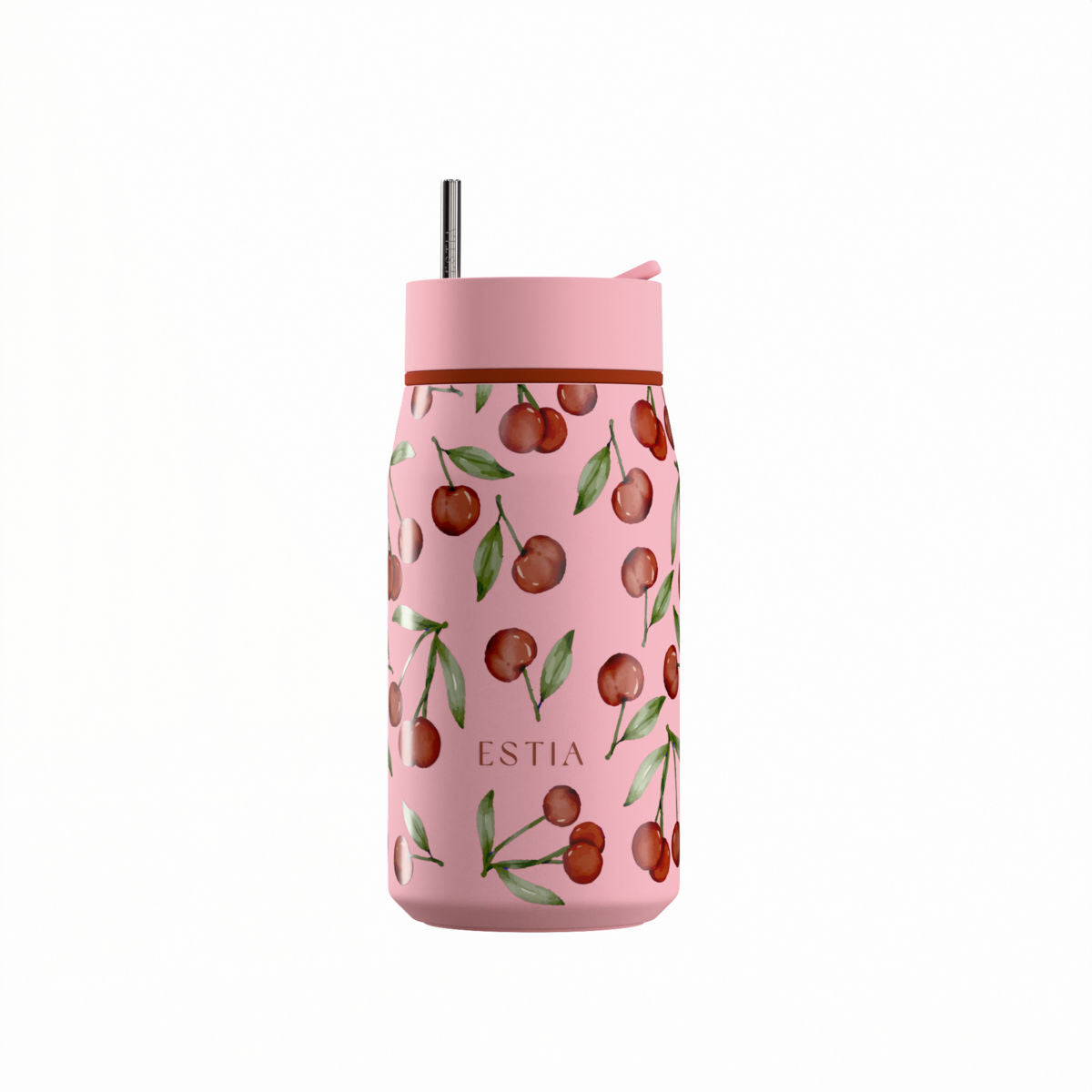 Combo Estia Θερμός Pulse 500ml & Flow 500ml & Lens 350ml Cherry Rose