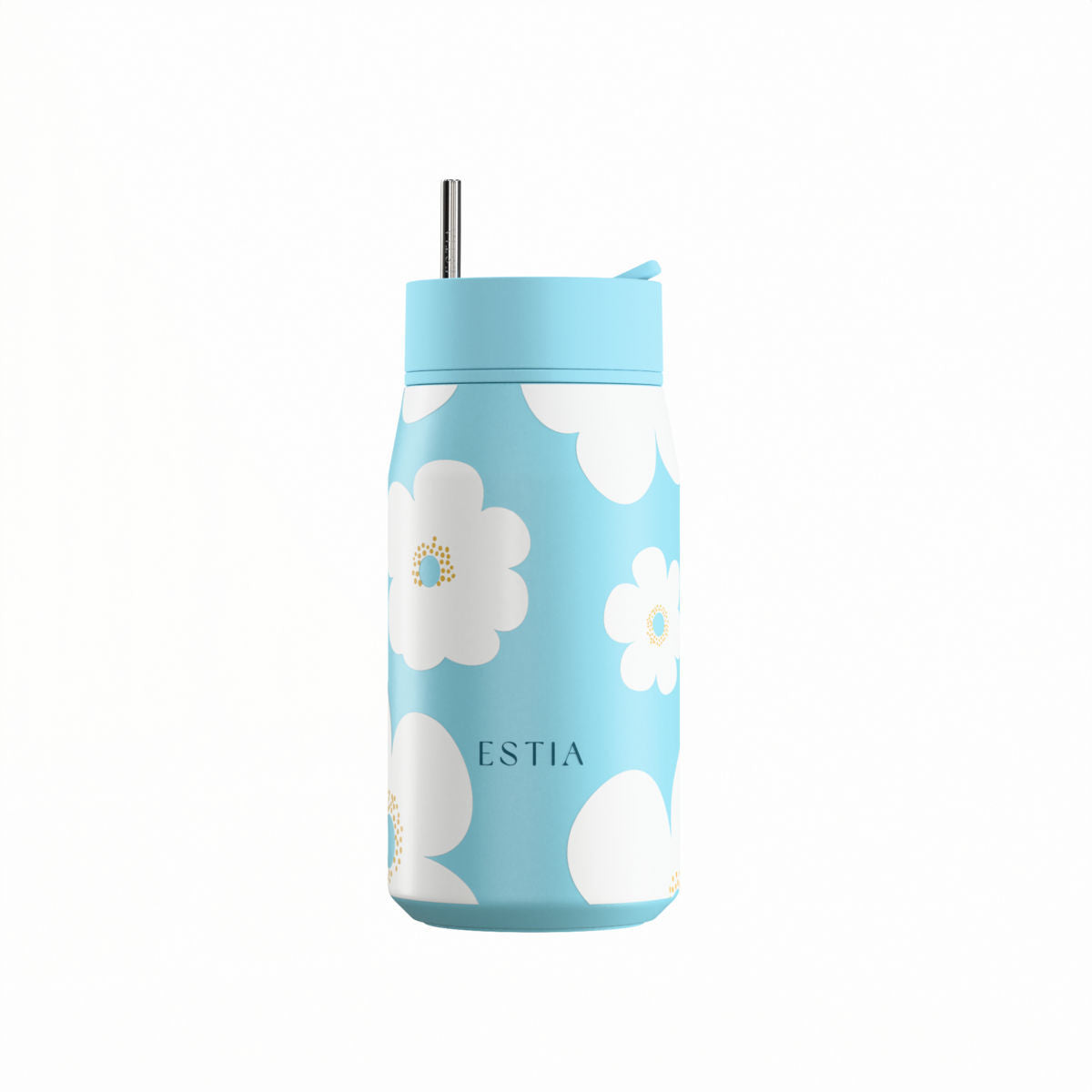 Combo Estia Θερμός Pulse 500ml & Flow 500ml & Lens 350ml Blue Daisy