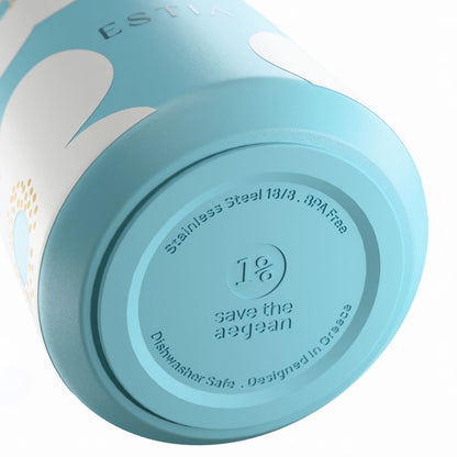 Estia Ποτήρια Θερμός Lens Save The Aegean - 360ml