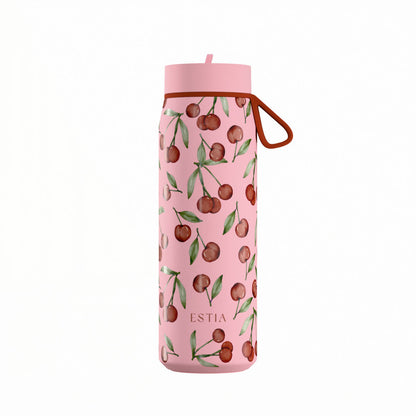 Combo Estia Θερμός Pulse 500ml & Flow 500ml & Lens 350ml Cherry Rose