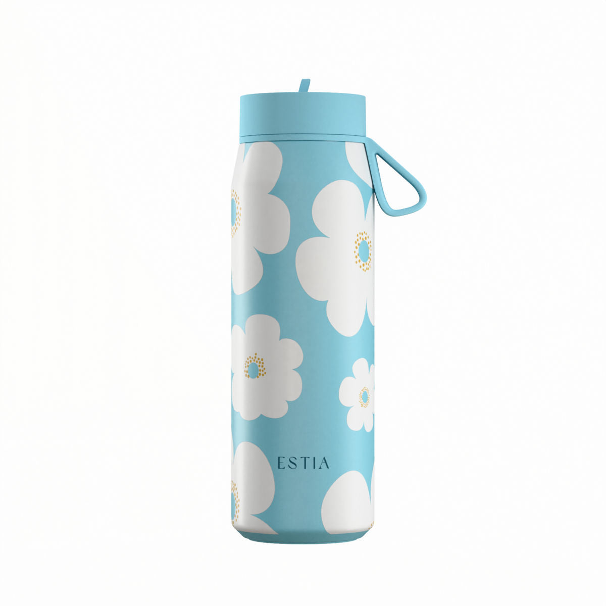 Combo Estia Θερμός Pulse 500ml & Flow 500ml & Lens 350ml Blue Daisy