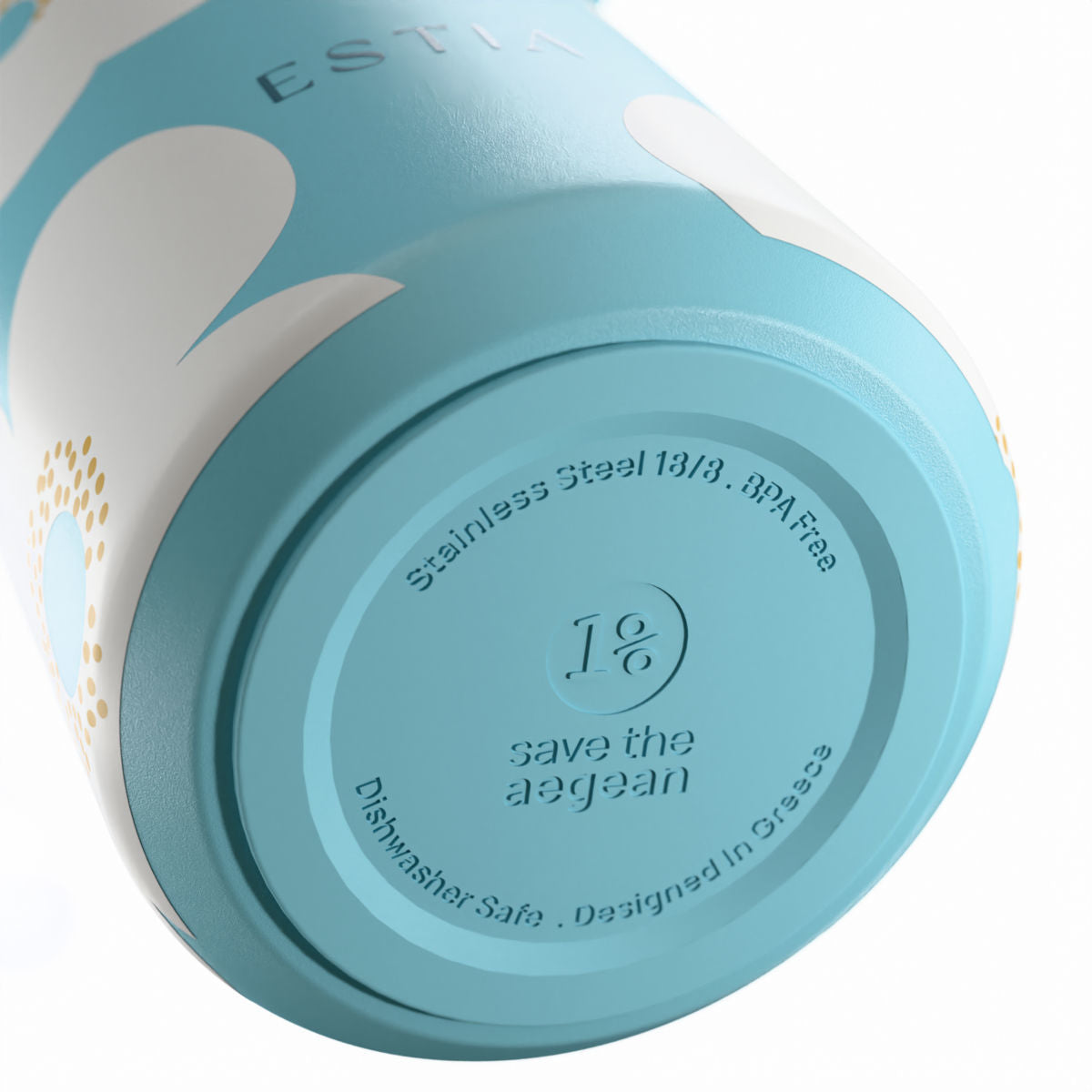 Estia Μπουκάλι Θερμός Pulse Save The Aegean - 500ml