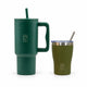Combo Hugs My Tumbler 900ml Earth Touch & Coffee Cup 350ml Λαδί