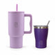 Combo Hugs My Tumbler 900ml Purple Calm & Coffee Cup 350ml Μωβ