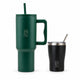 Combo Hugs My Tumbler 1200ml Earth Touch & Coffee Cup 350ml Μαύρο