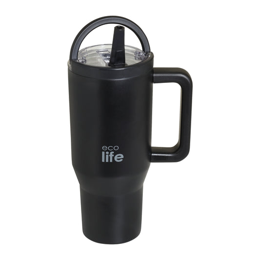 Ecolife Ποτήρι Θερμός - Tumbler με 2 Λαβές - 900ml