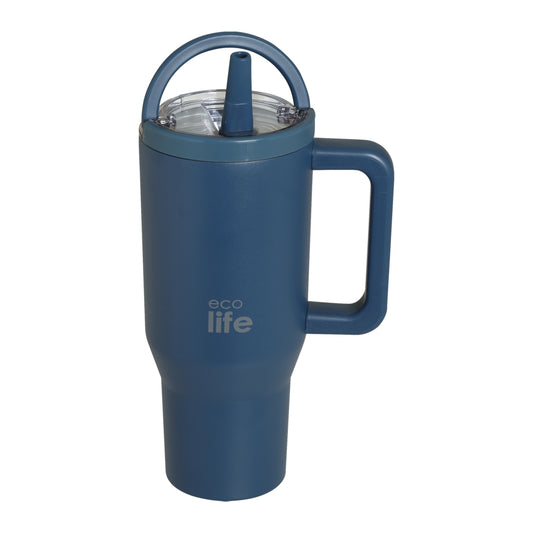 Ecolife Ποτήρι Θερμός - Tumbler με 2 Λαβές - 900ml