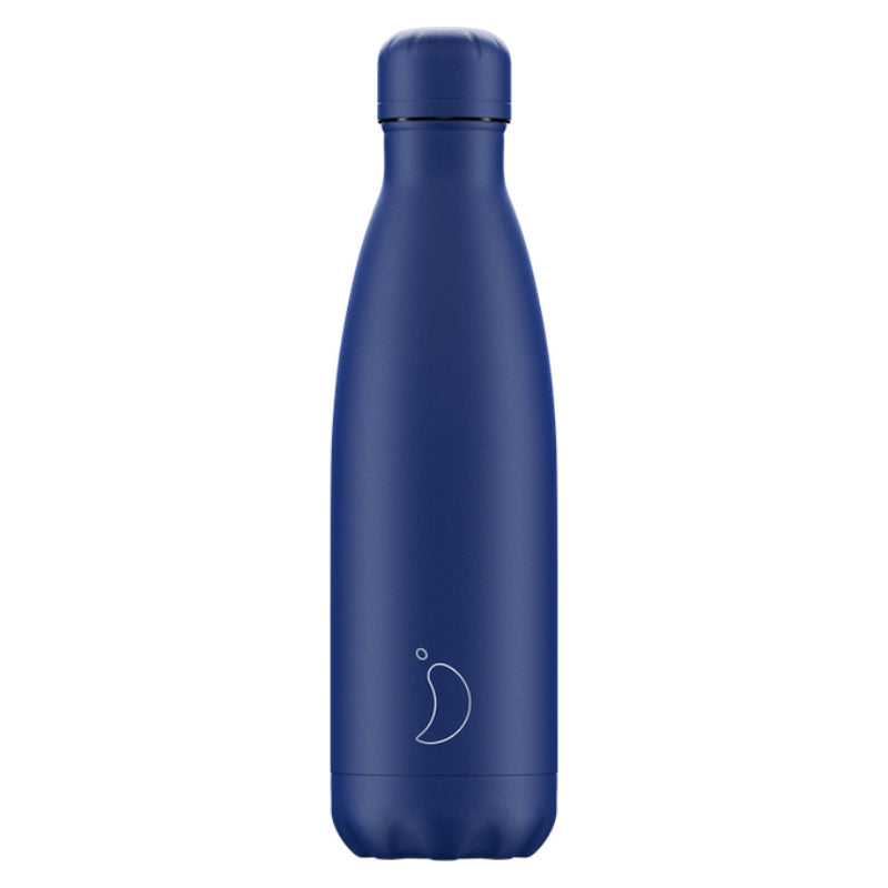 Chilly's Μπουκάλι Θερμός All Matte Blue - 500ml