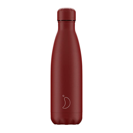 Chilly's Μπουκάλι Θερμός All Matte Red - 500ml
