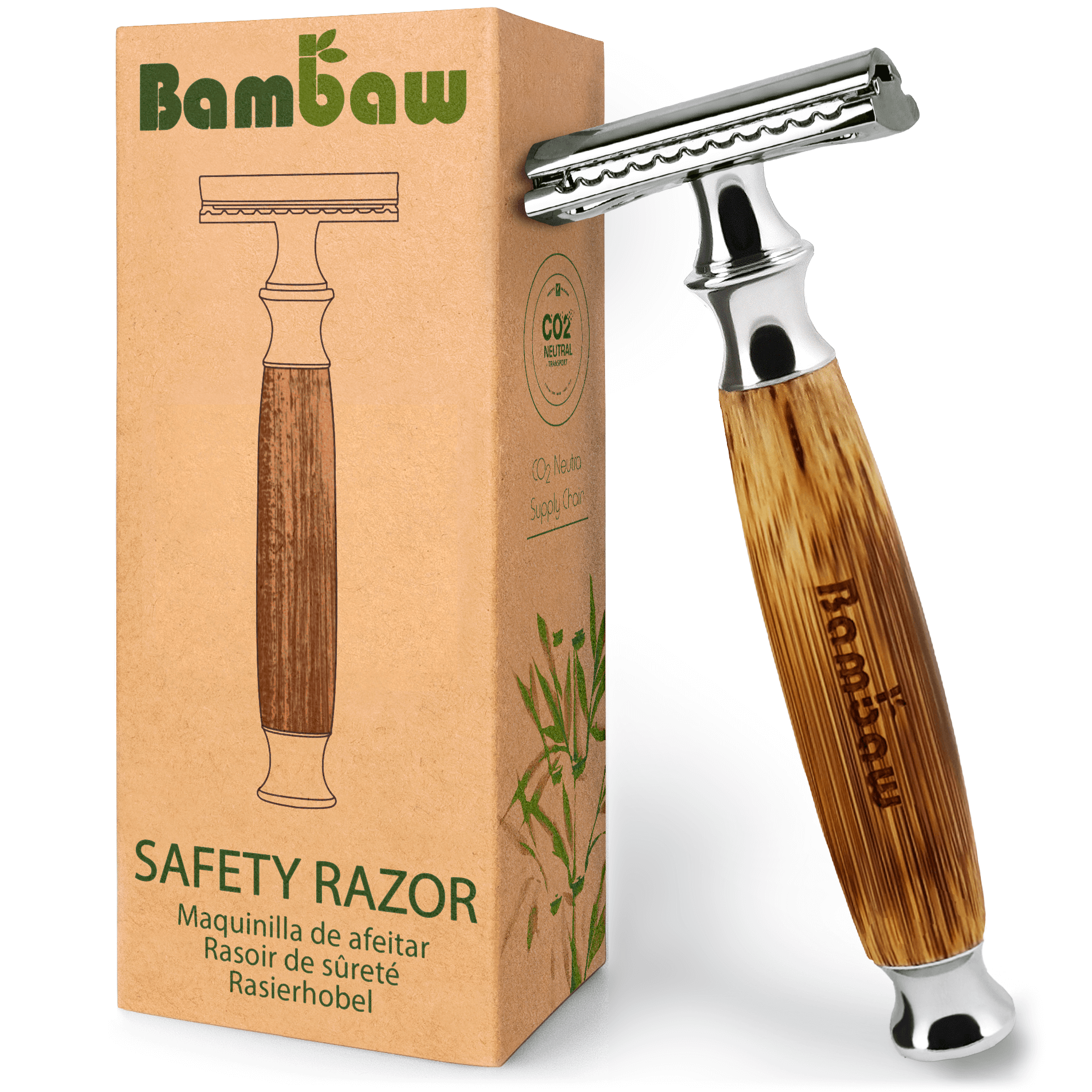 Bambaw Kit Ξυρίσματος Bamboo Edition - 4τμχ