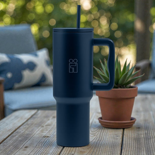 Hugs My Tumbler Ποτήρι Θερμός με Καλαμάκι - 1200ml