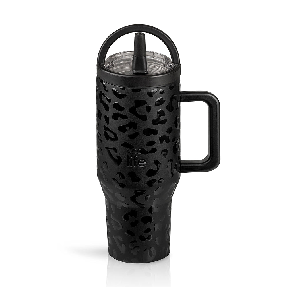 Ecolife Ποτήρι Θερμός - Tumbler με 2 Λαβές - 900ml