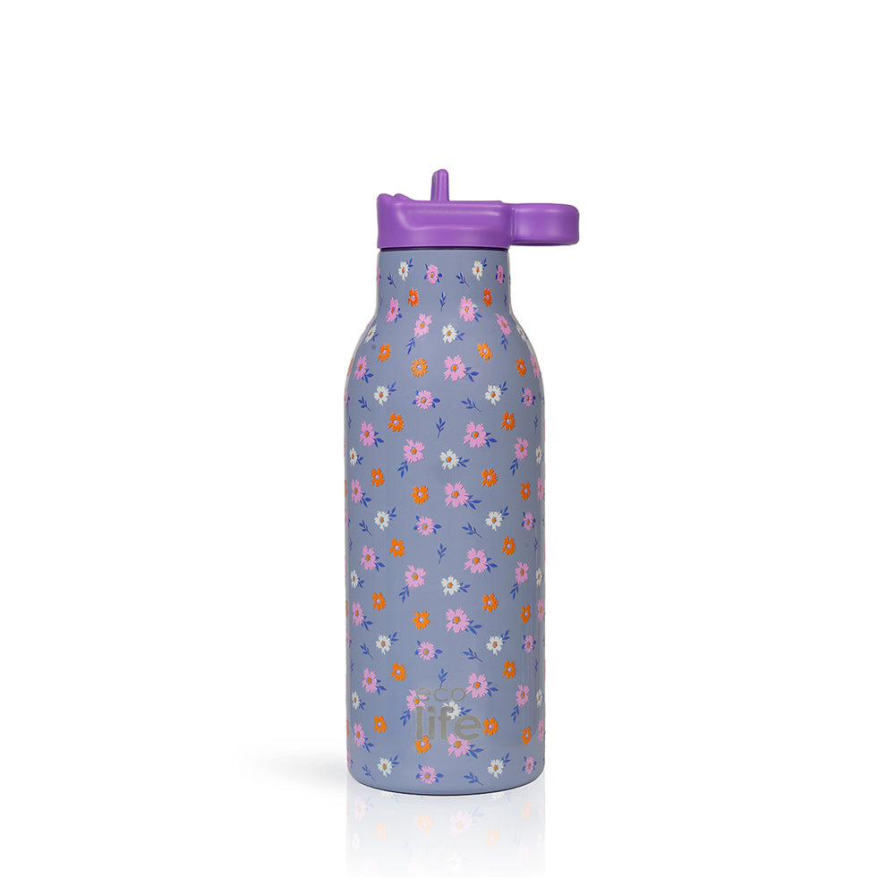 Ecolife Μπουκάλι Θερμός με Εσωτερικό Καλαμάκι - 550ml
