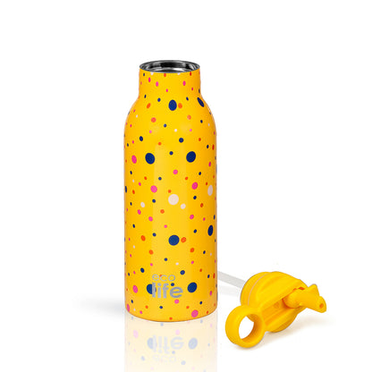 Ecolife Μπουκάλι Θερμός με Εσωτερικό Καλαμάκι - 550ml