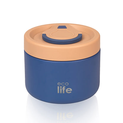Ecolife Στρογγυλό Θερμός Φαγητού - 650ml