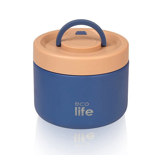 Ecolife Στρογγυλό Θερμός Φαγητού - 650ml