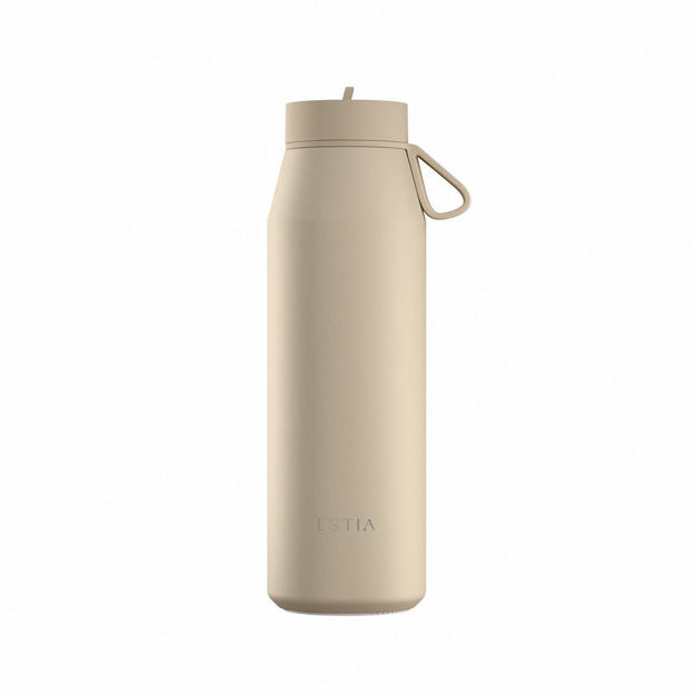 Estia Μπουκάλι Θερμός Pulse Save The Aegean 800ml - Dune