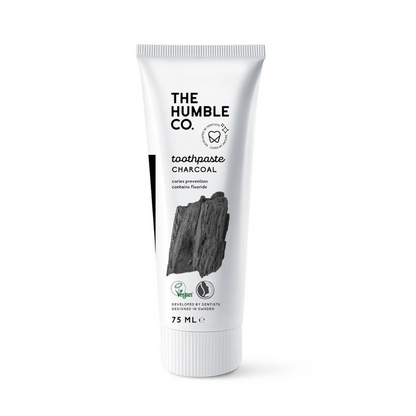 Bundle Προσφορά The Humble Co με Φυσική Οδοντόκρεμα & Οδοντόκρεμα σε Βάζο με Ενεργό Άνθρακα για Λεύκανση