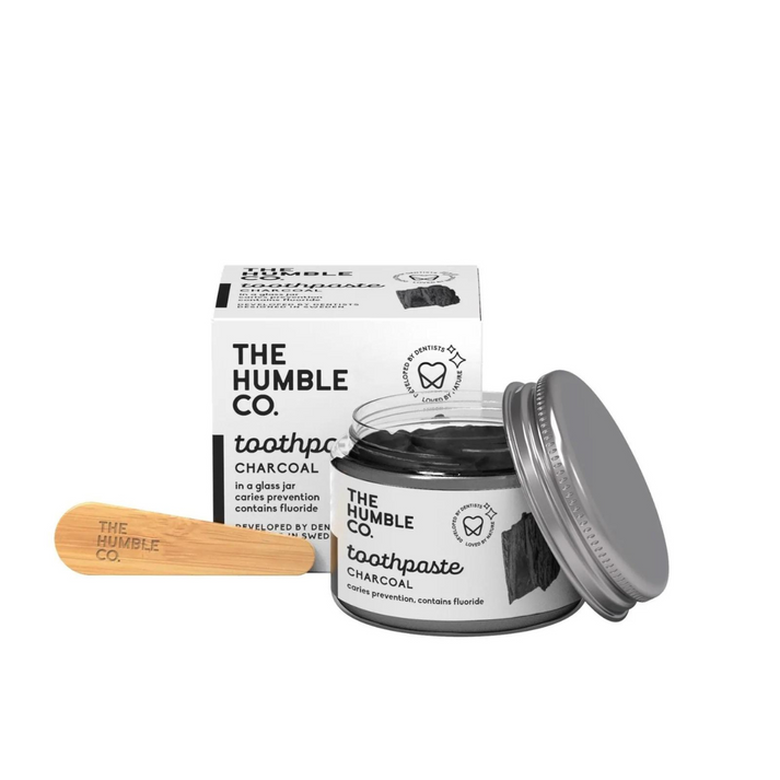 Bundle Προσφορά The Humble Co με Φυσική Οδοντόκρεμα & Οδοντόκρεμα σε Βάζο με Ενεργό Άνθρακα για Λεύκανση
