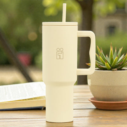 Hugs My Tumbler Ποτήρι Θερμός με Καλαμάκι - 1200ml